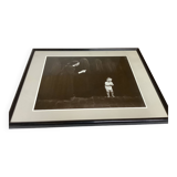 Cadre photo s’intitulant please be silent de Pedro Luis Raota