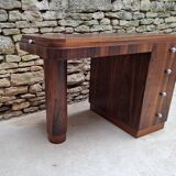 Art Deco Desk in Macassar Ebony