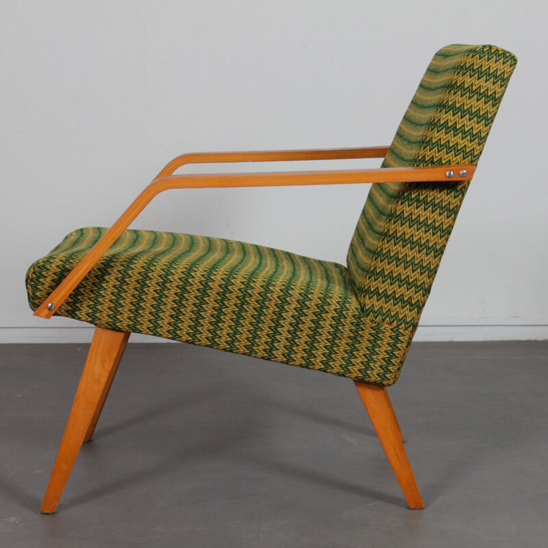 Wooden armchair from the 1970s