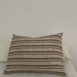 Coussin rayé vintage