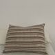 Vintage striped cushion