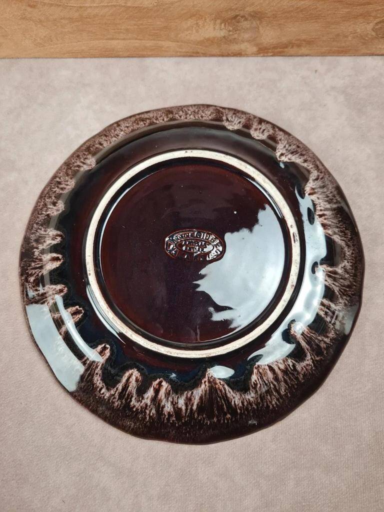 Set of 6 dessert plates – Marius Giuge Vallauris – Rare pieces & collection