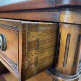 Paire de tables de chevet en merisier style Louis XVI