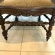 Pair of Flanders armchairs in 19th century solid oak
