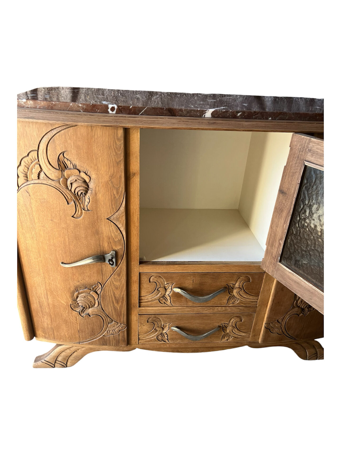 Buffet art déco en chêne