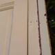 81.2x212 door and old molded paneled communication frame