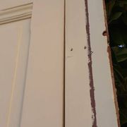 81.2x212 door and old molded paneled communication frame