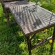 Transat chaise longue rotin