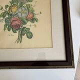 Reproduction botanical work Flowers