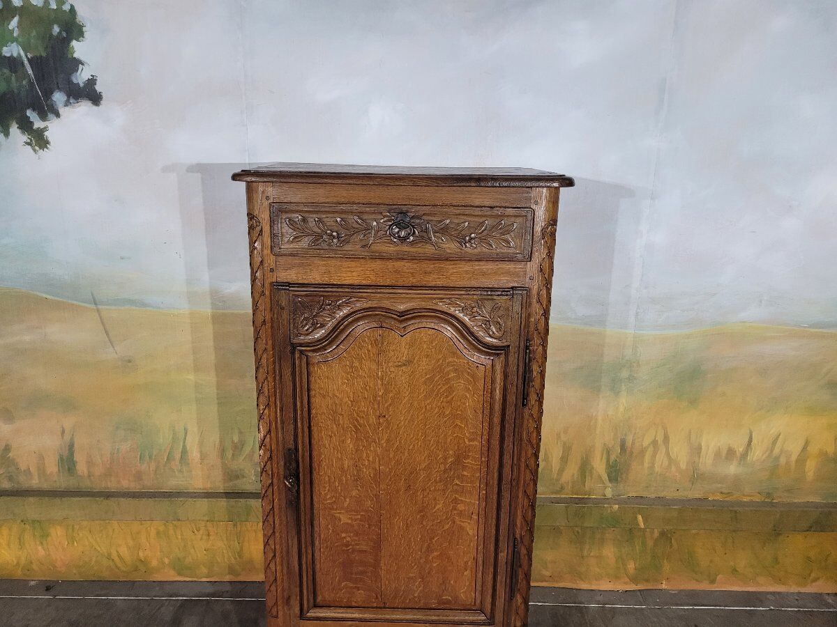 Large Norman jam cabinet in oak