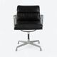 Black Herman Miller Original Eames EA408S ‘Soft Pad’ Desk Aluminium Chair