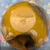Glass paste ball vase