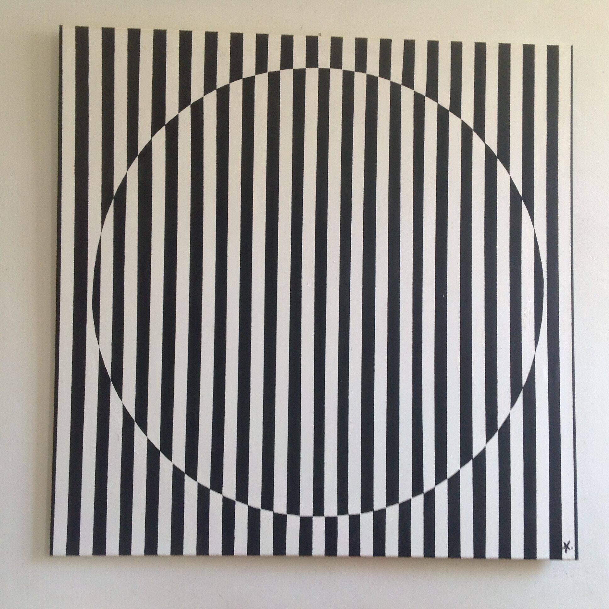 Acrylic on canvas cotton 1mx1m