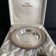 Silver plate and spoon, Orfèvrerie Saint Médard, Paris, 1950