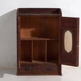 Japanese kodansu side cabinet with glass doors, early Taishō-Showa period (circa 1915-1940) #30