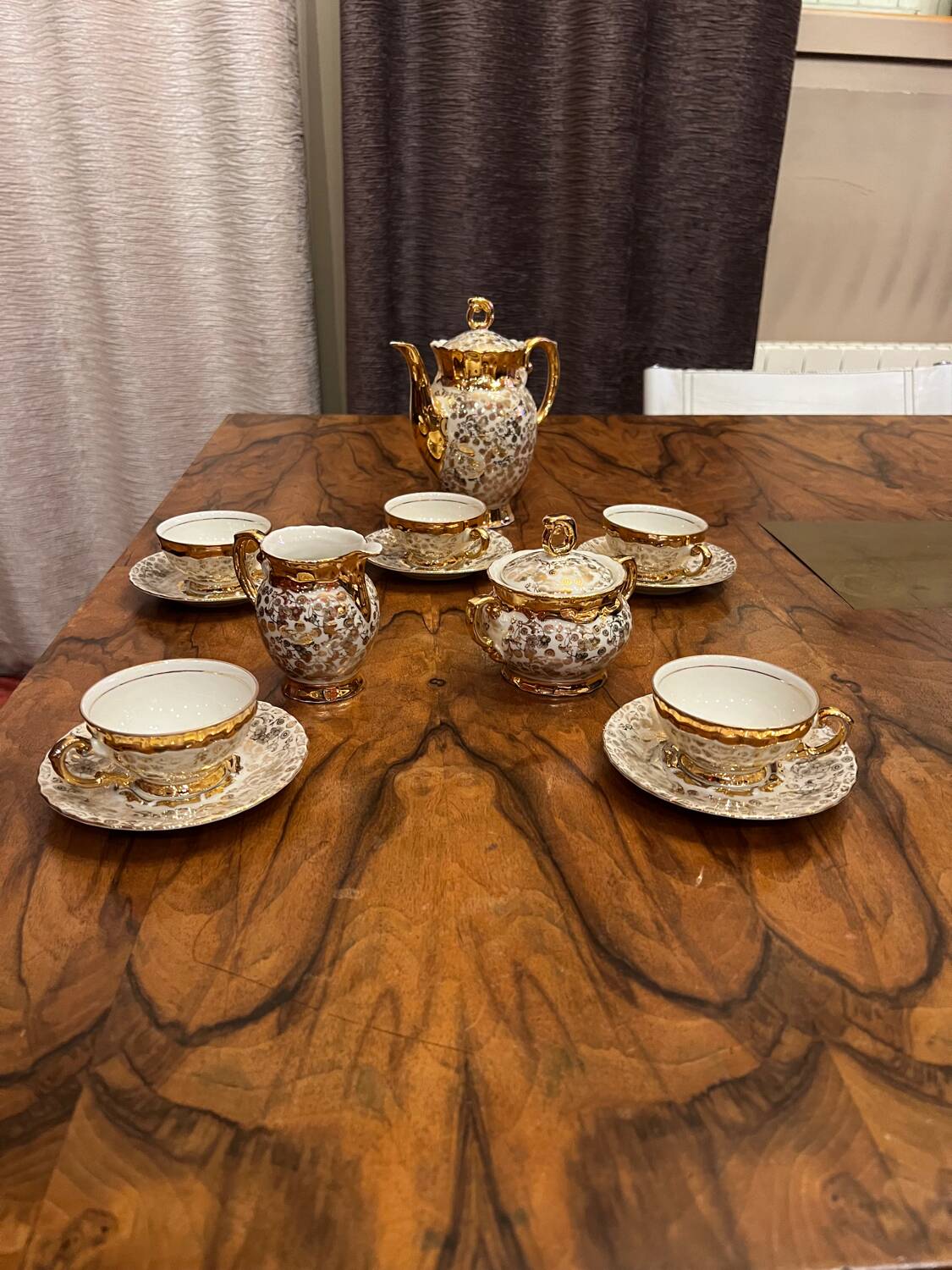 Porcelain coffee service