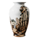 Vaso Ceramica Decoro Vecchia Faenza Rarissimo Anni ‘60 Design Art