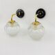 Paire d'appliques Bubble vintage