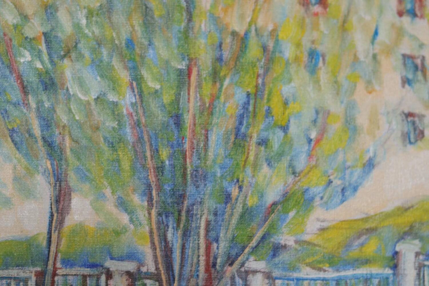 Swedish Oil on Canvas – “Sapri, Italy” by Gunnar Ingemar Erixon