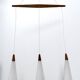 Danish Teak Hanging Light
