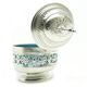 Sugar bowl, Eclecticism, silver-plated brass, WMF, Germany, 19th century