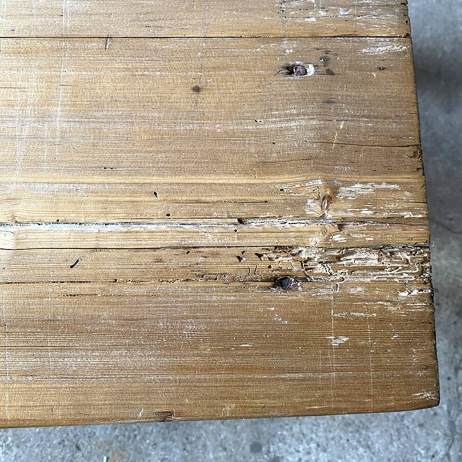 Solid fir farmhouse table