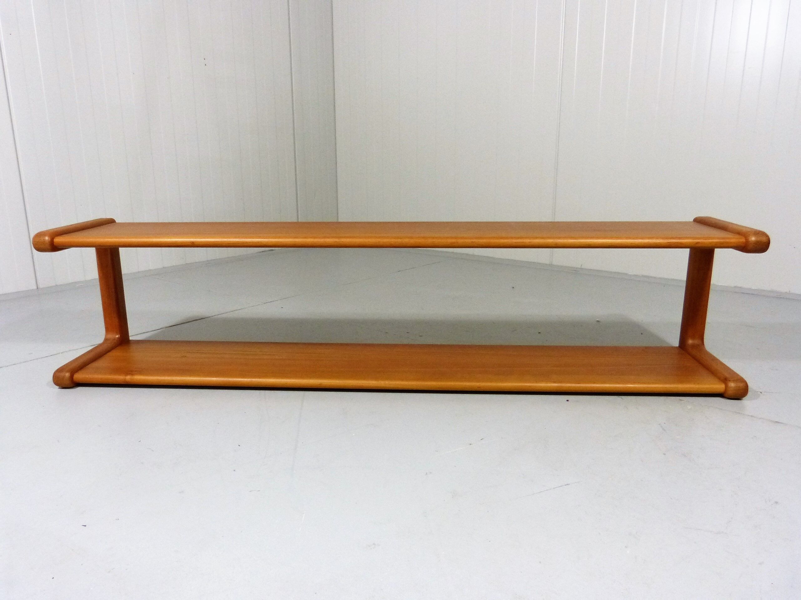 Teak Wall Bookshelf by Dyrlund Denmark, 1960's