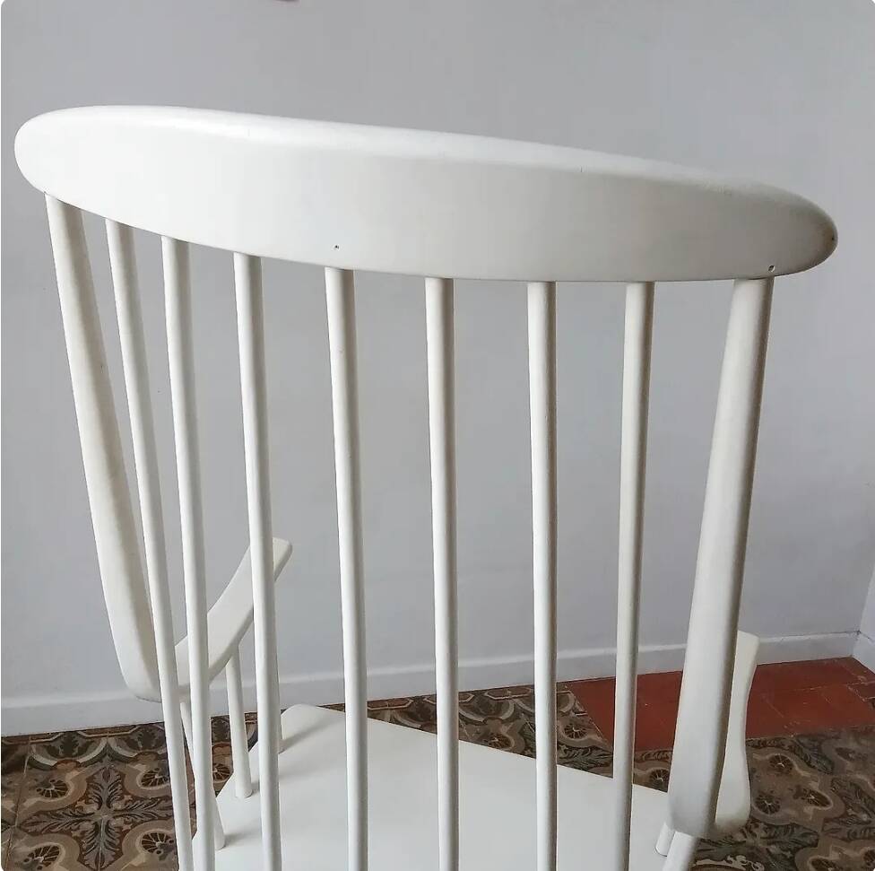 "Grandessa" rocking chair by Lena Larson for Nesto, Sweden 1960s