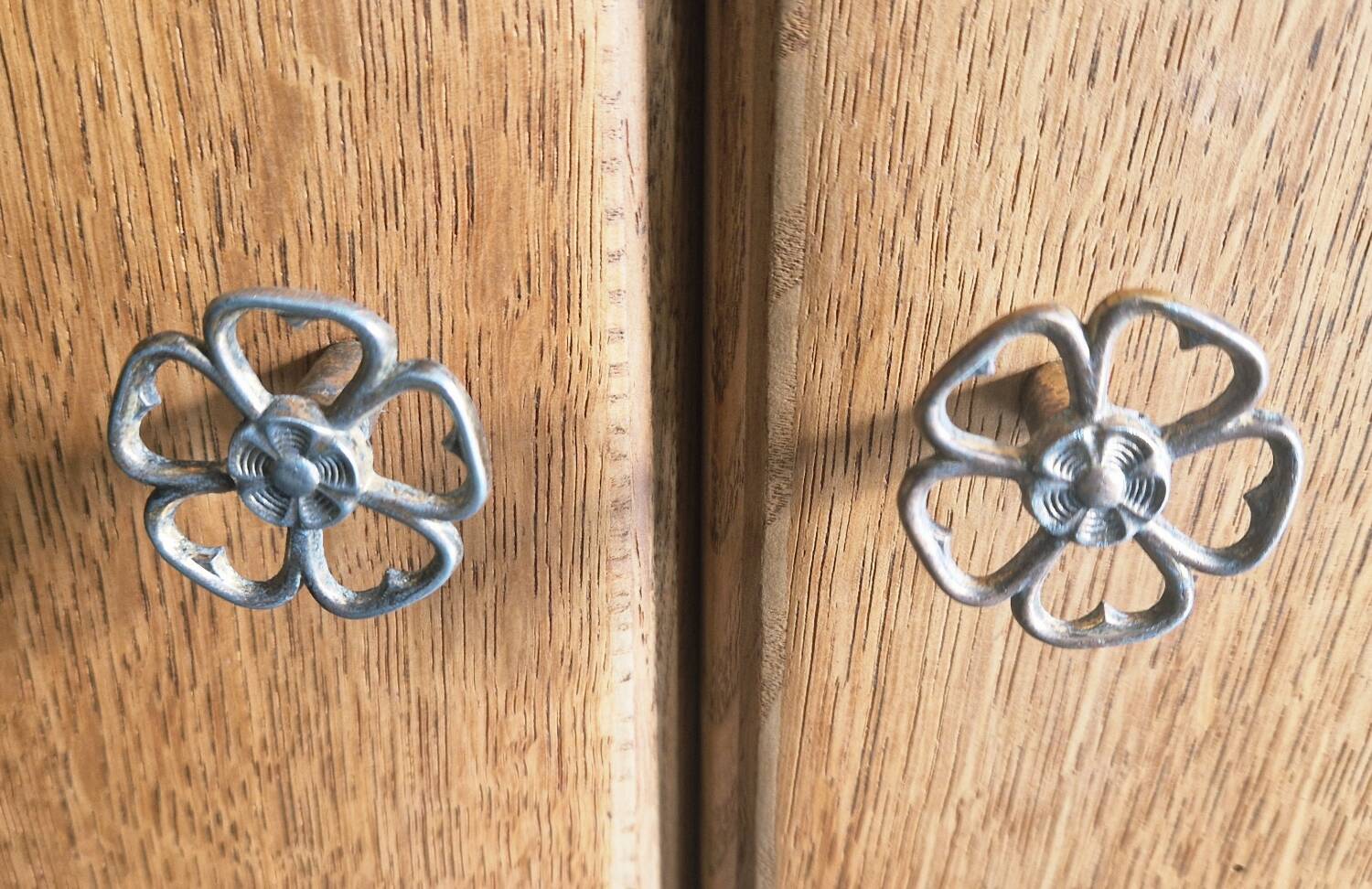 Art Deco style furniture - Oak and beech - 1950s