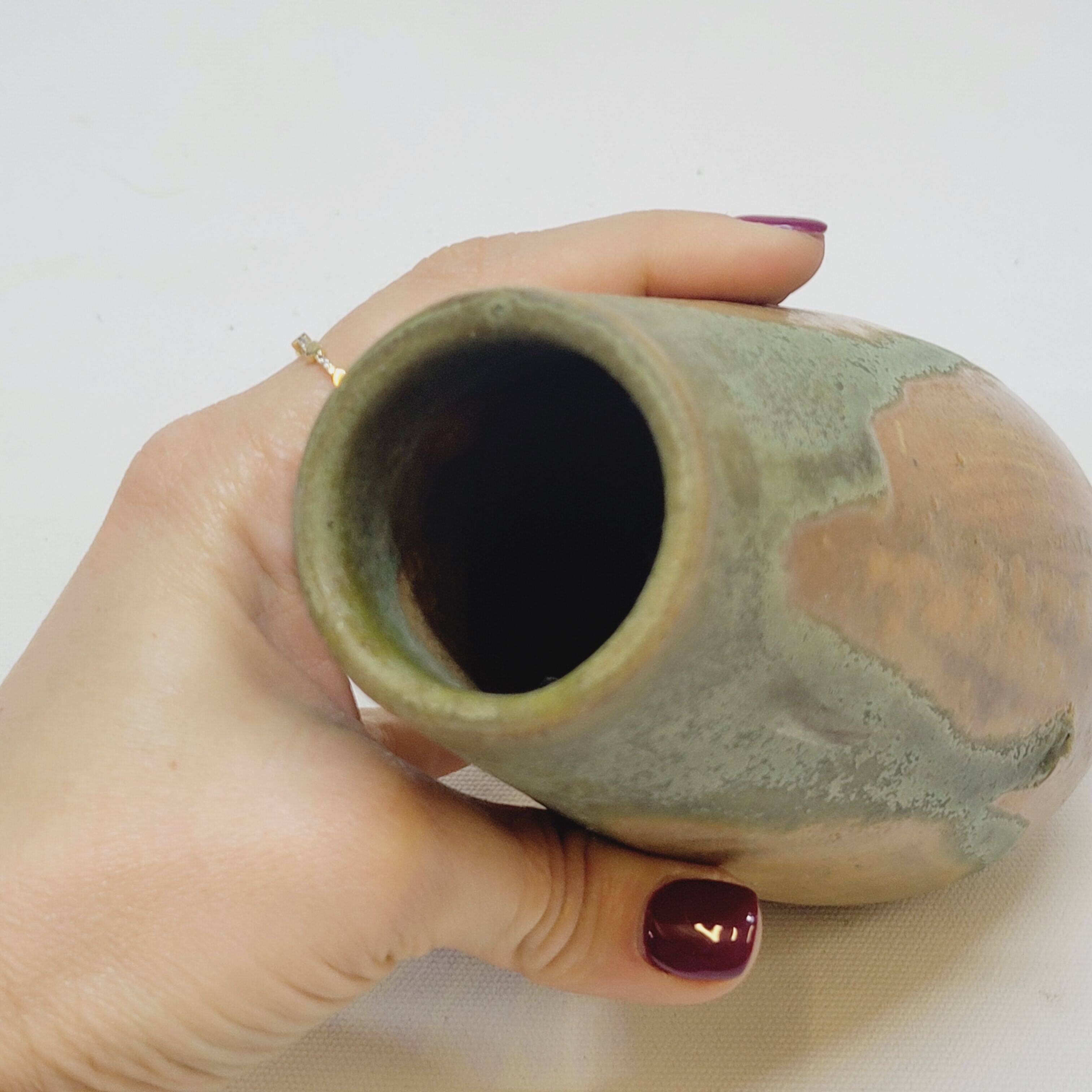 Enameled Stoneware Vase L'artisan L Artisan Pratique Art Nouveau Style Denbac