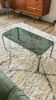 Vintage tubular chrome and smoked glass coffee table – 1970s style