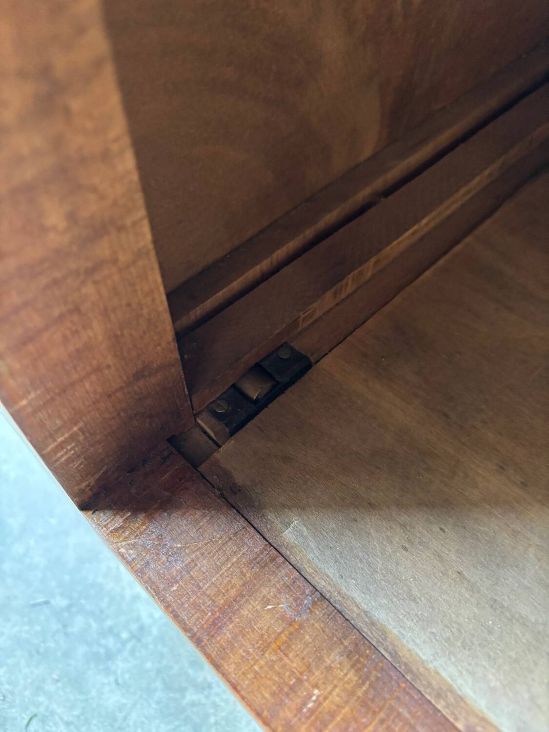 Vintage double-sided minister's desk