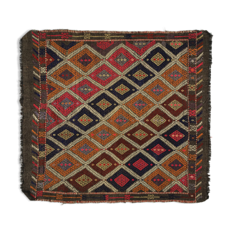 Anatolian handmade kilim rug 175 cm x 163 cm