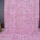 Pink Anatolian Oushak Wool Rug sku 2345