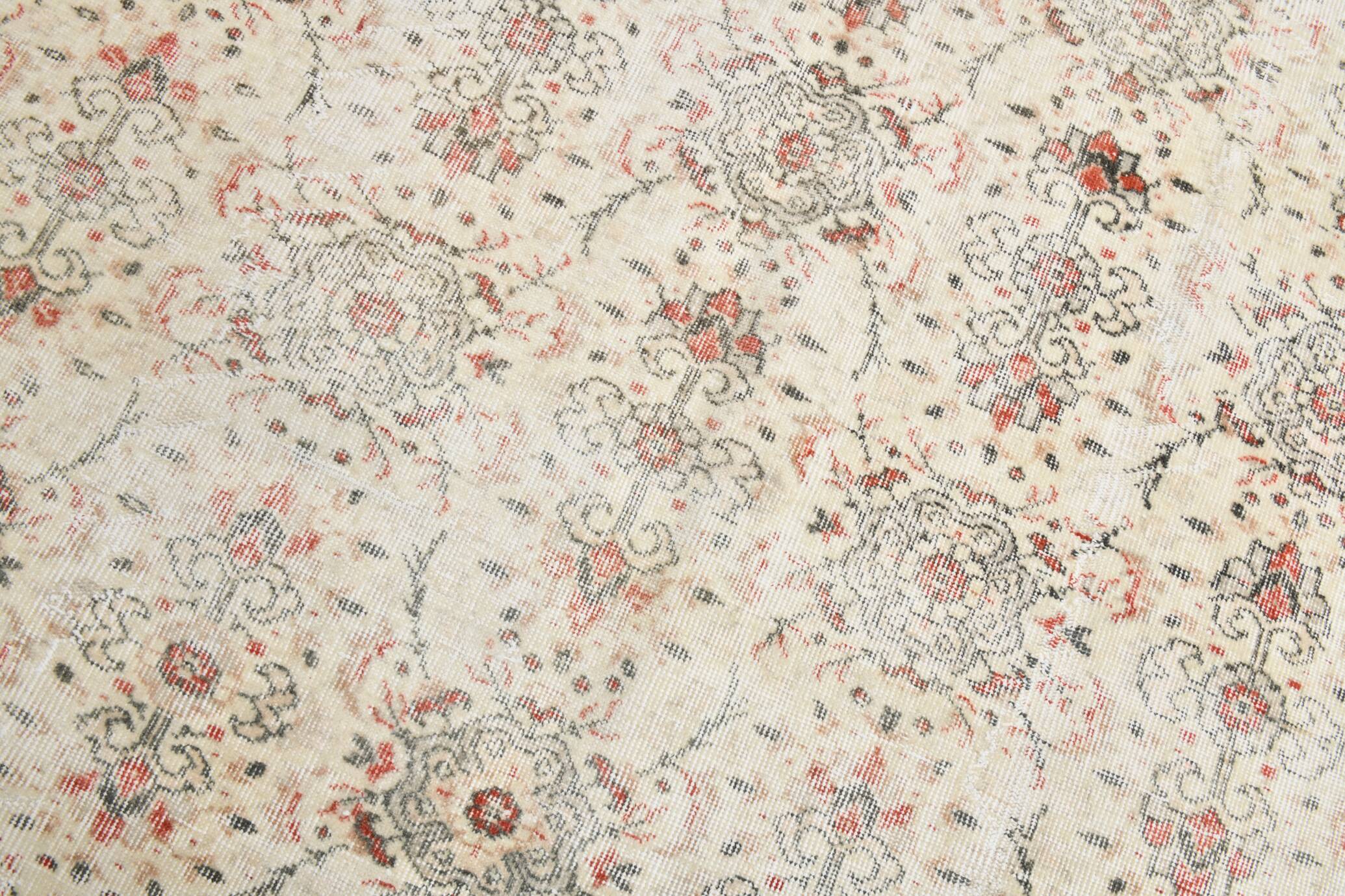 8x11 All-Over Floral Pattern Vintage Persian Rug, 231x345Cm