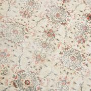 Tapis persan vintage à motif floral
