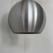 Vintage brushed aluminium suspension, France, 1970.