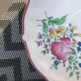 Set of 5 saucers Luneville