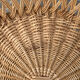 Rattan basket or vintage wicker braided or basket