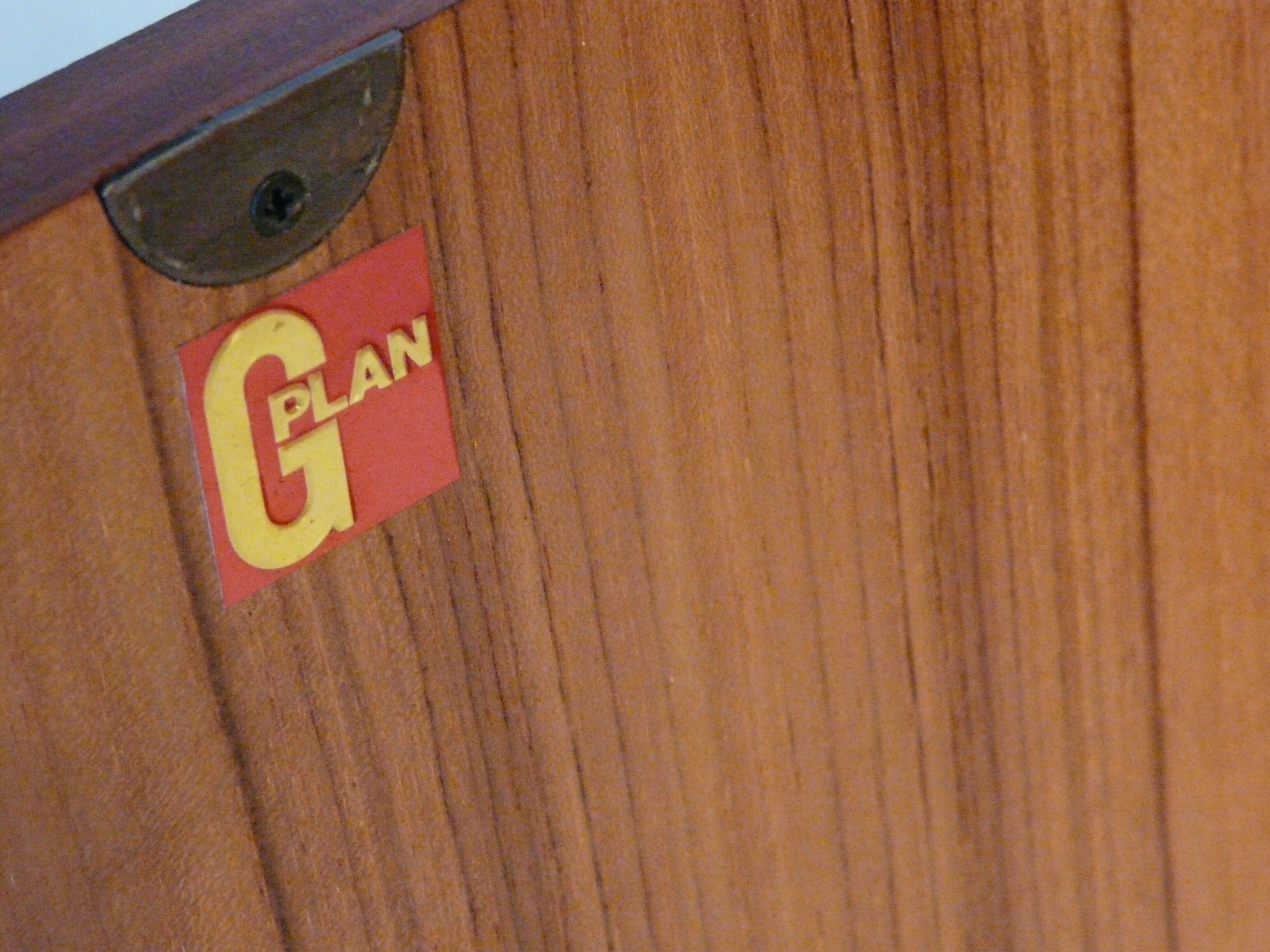 G Plan teak modular angle line