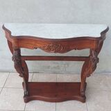 Napoleon III mahogany console