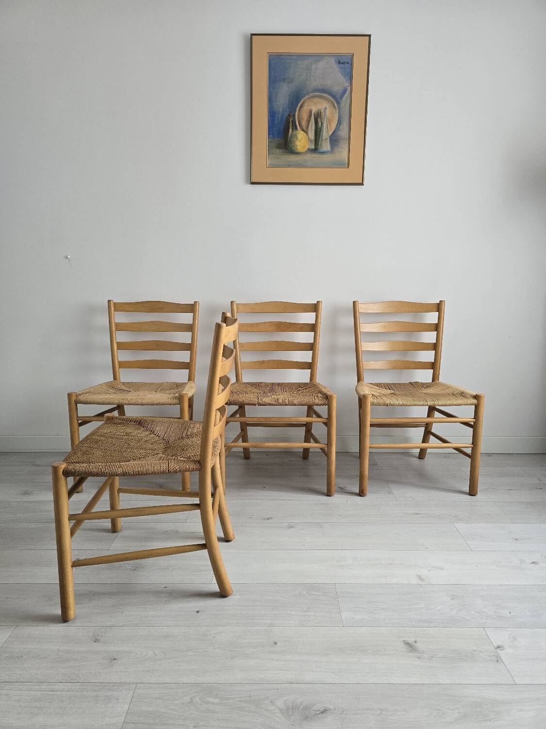 4× Chaises de salle à manger Fritz Hansen