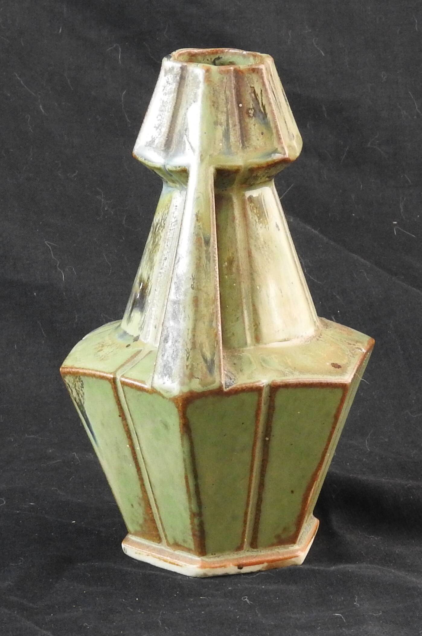 art deco vase in denbac sandstone number 241