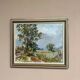 Original Swedish Oil on Canvas – “Landscape” by Sigurd Hagegård – Signed – Vintage & Framed – 62 × 53 cm (24.4" × 20.9")