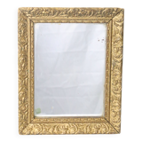 Miroir en bois doré, 19ème
