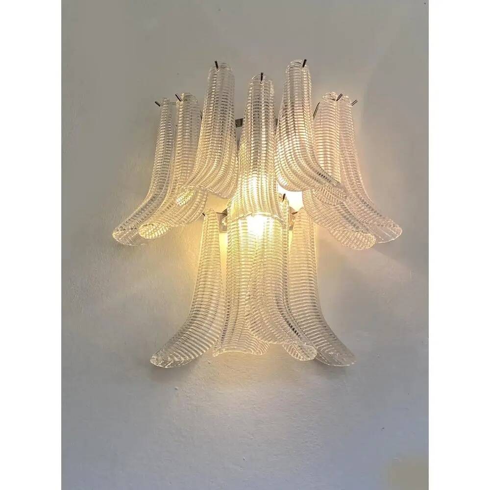Murano Glass Wall Sconces by Simoeng, Set of 2