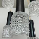 Modern mid-century pendant lamp by Elektroinstala Jílové