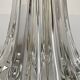 Art deco crystal star lamp base
