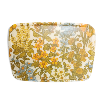 Plateau en fibre de verre vintage
