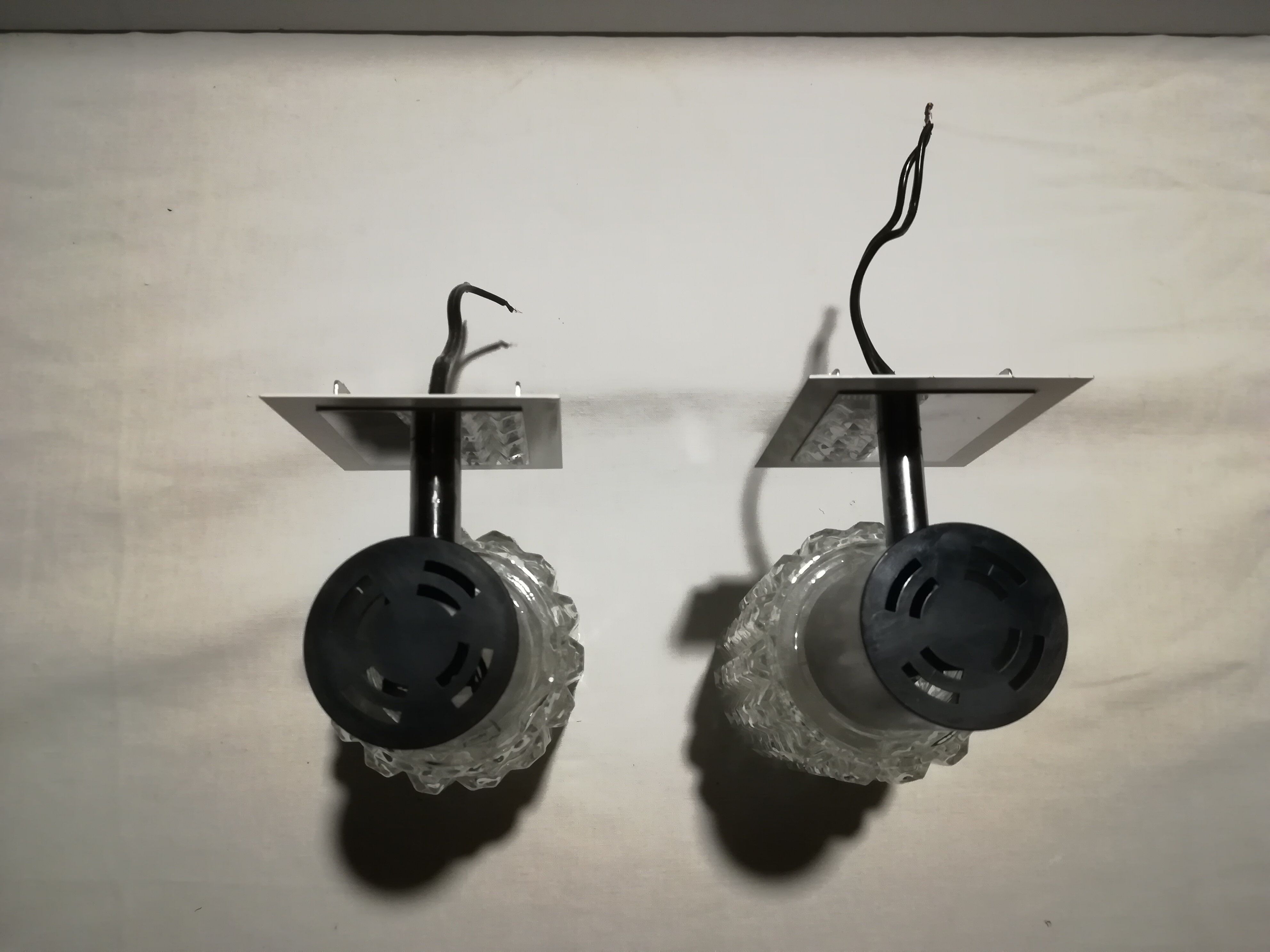 Pair wall lamps 1960